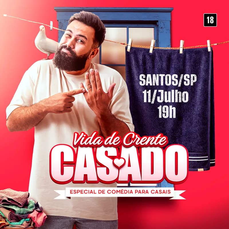 Douglas de Lima em Santos/SP