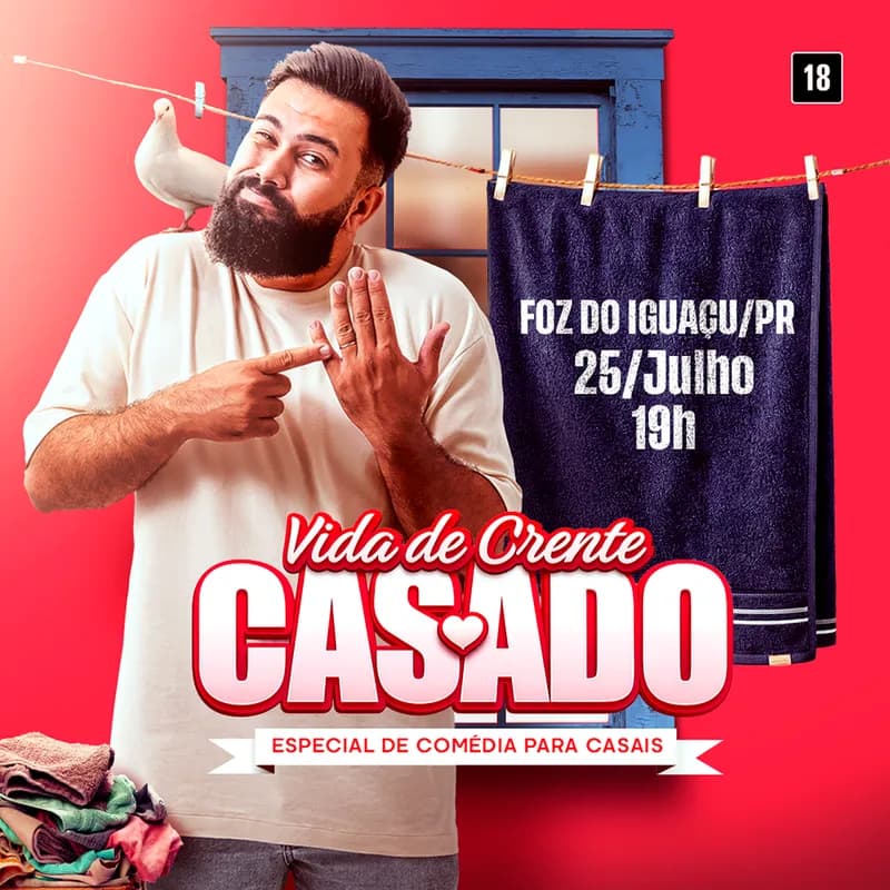 Douglas de Lima em Foz do Iguaçu/PR